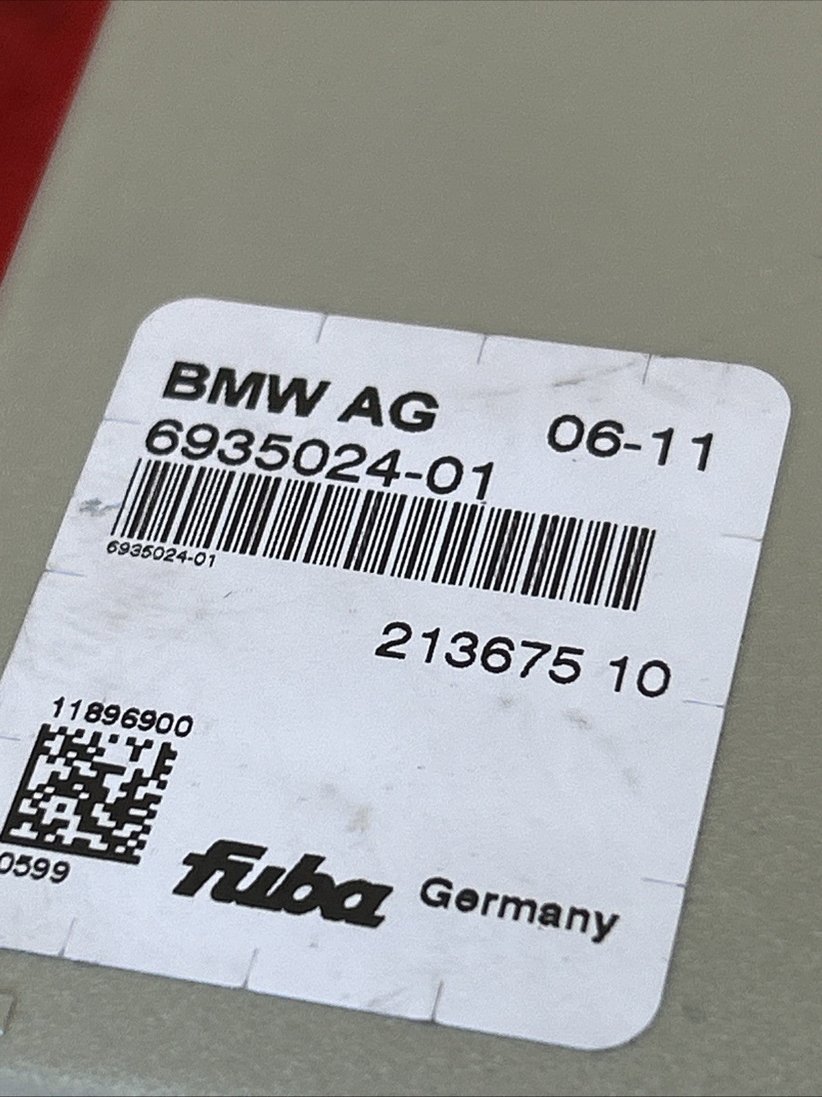 BMW 2011-2017 F25 X3 F10 F30 3 SER 5 SER ANTENNA AMPLIFIER/CONTROL OEM 6935024