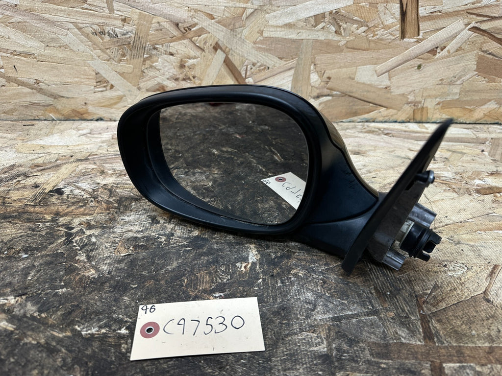 BMW 2006-2012 E90 LCI 3 SERIES FRONT LEFT DRIVER SIDE MIRROR BLACK OEM 7182695
