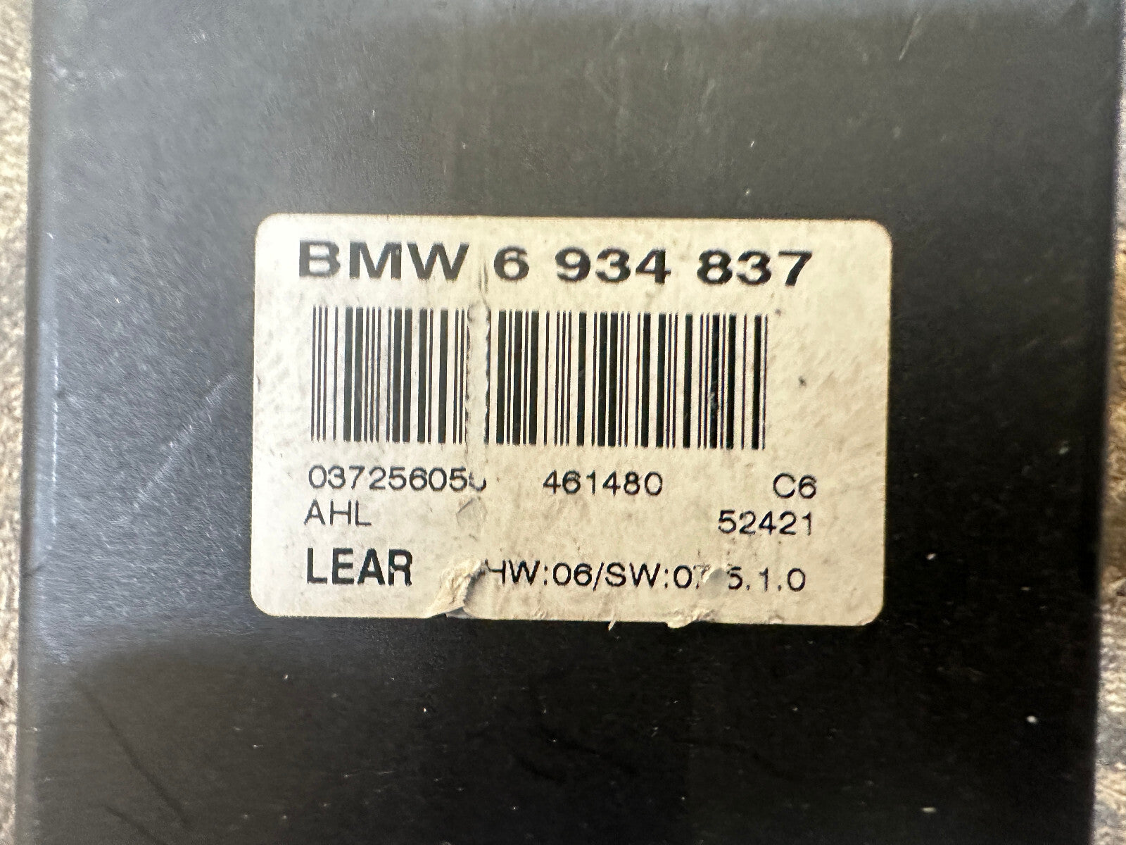 BMW 98-10 3 5 6 7 SERIES X3 X5 ADAPTAVE HEADLIGHT CONTROL UNIT 6934837
