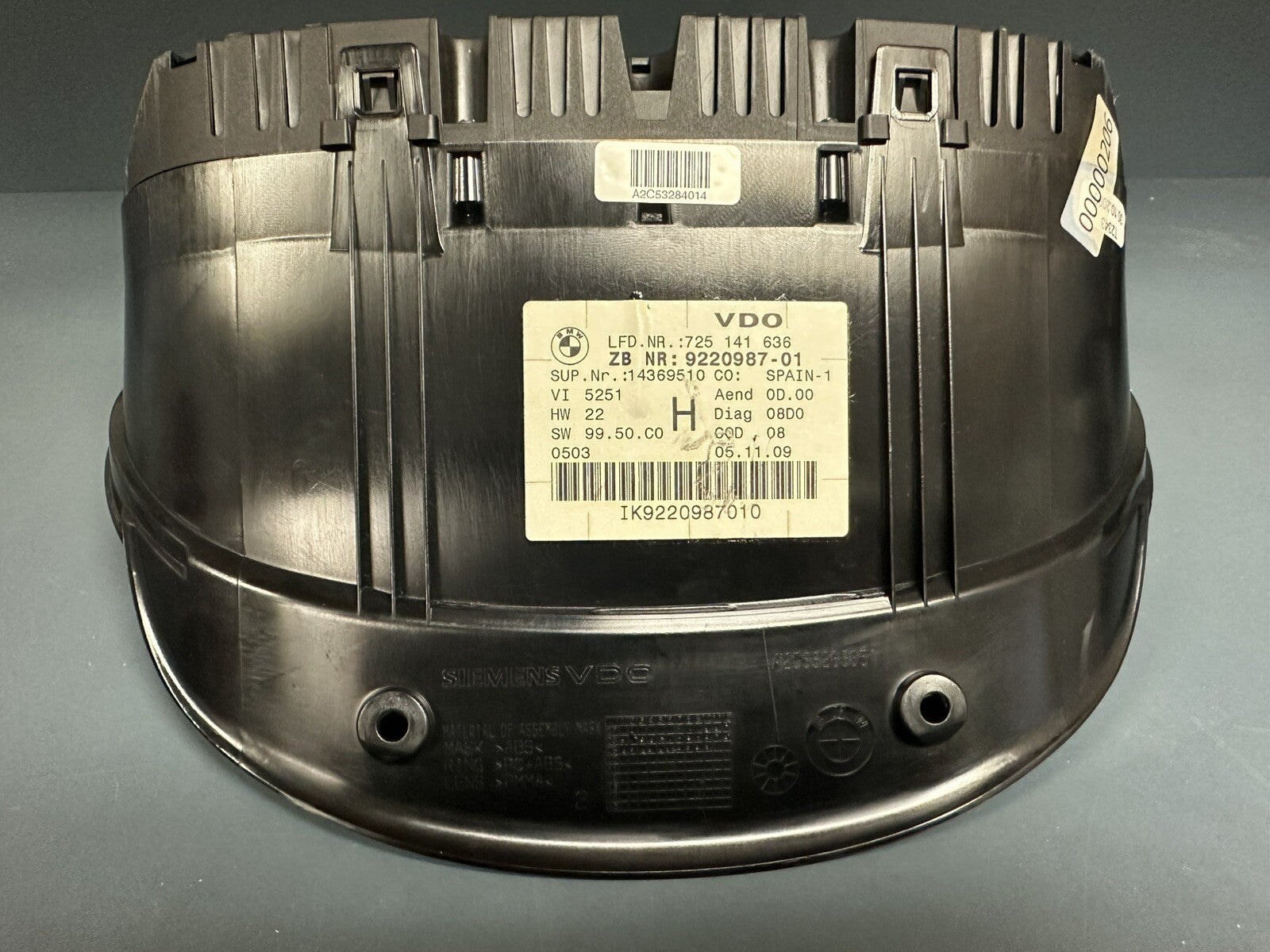 2007 - 2010 BMW E90 E92 E93 335I N54 SPEEDOMETER INSTRUMENT CLUSTER OEM 9220987