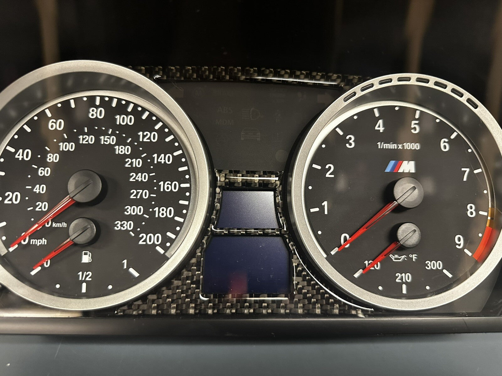 BMW OEM E92 M3 08-11 COUPE  M SPORT FRONT SPEEDOMETER CLUSTER GAUGE 7841924 77K