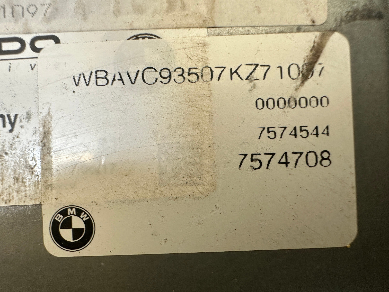 BMW 6-13 325i 328i 330i E90 3 SERIES N52 ENGINE ECU+CAS+KEY 7574544 MSV80