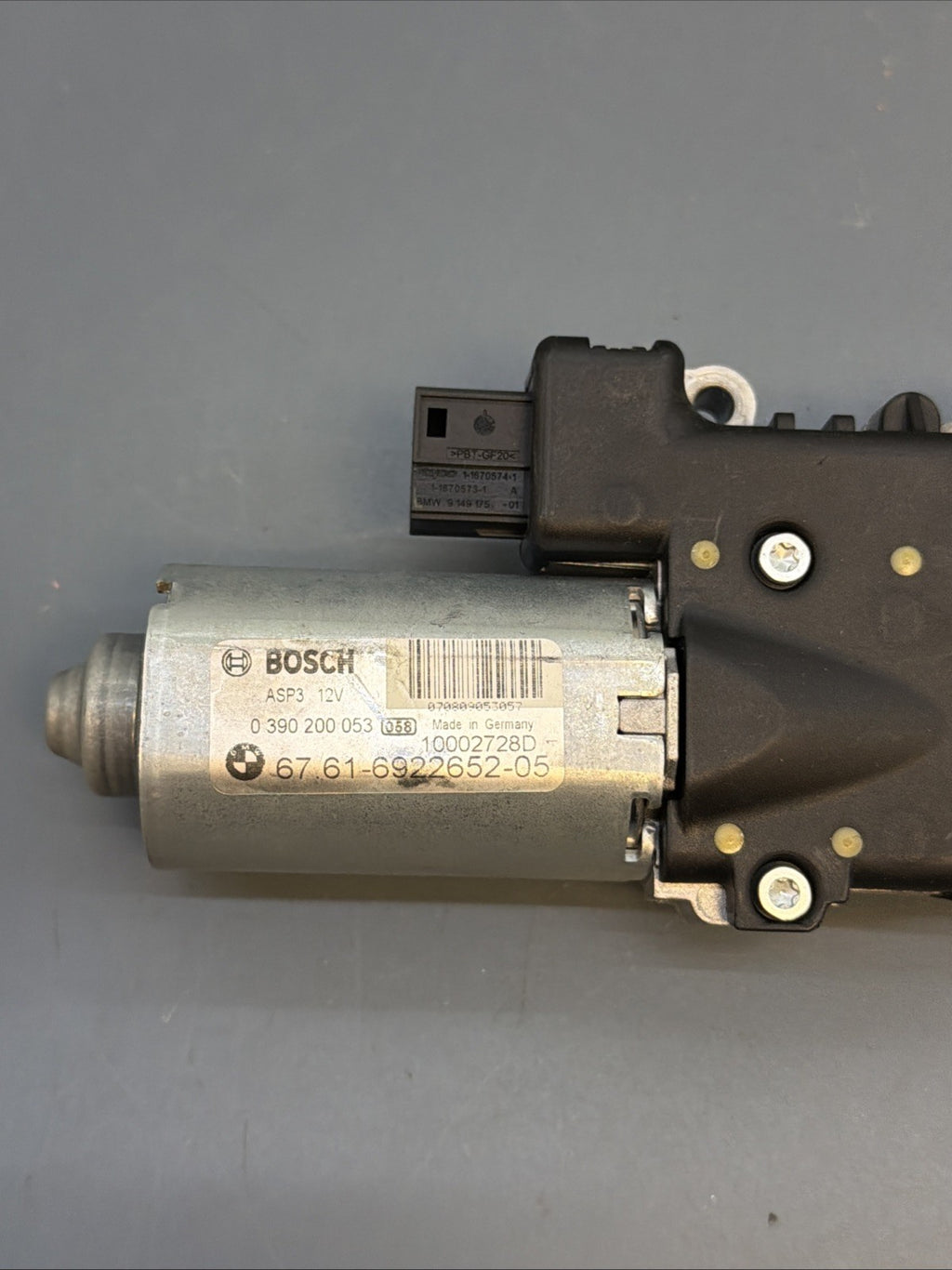 2007-2013 BMW E70 X5 Sunroof Motor Drive Unit OEM 6922652