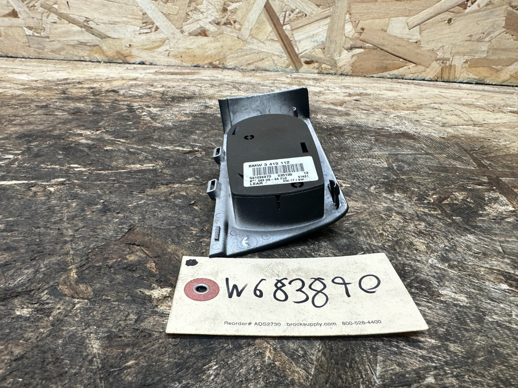 BMW 2003-2006 E83 X3 HEADLIGHT CONTROL SWITCH PANEL BLACK OEM 3415112
