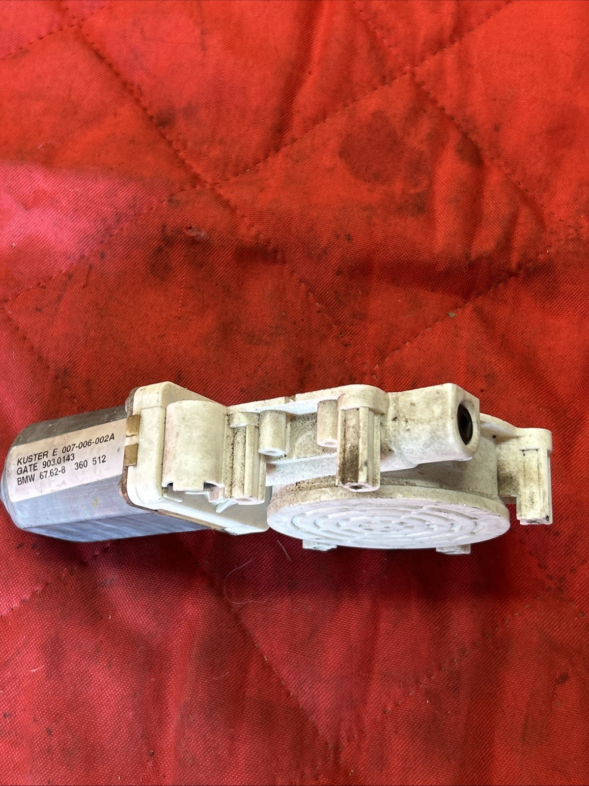 BMW E39 M5 540i 530i 525i PASSENGER FRONT WINDOW REGULATOR MOTOR 8360512