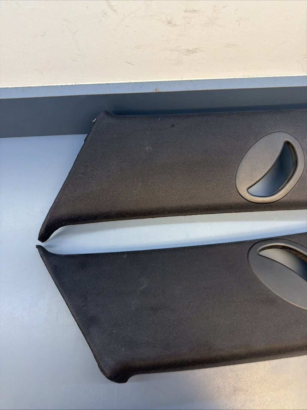 00-06 BMW X5 E53 3.0 4.4 4.6 4.8 C Pillar Black Rear Trims 7056347 7056348 PAIR
