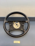 2004-2006 BMW X3 E83 4-Spoke Steering Wheel Black Leather OEM 3411790