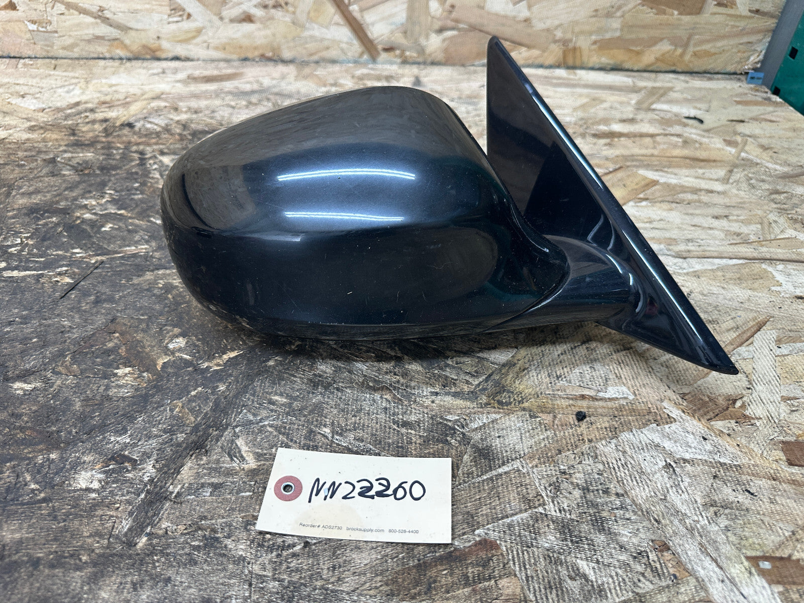 BMW 09-12 E90 LCI 3 SERIES FRONT RIGHT PASSANGER SIDE MIRROR BLACK OEM 7182695