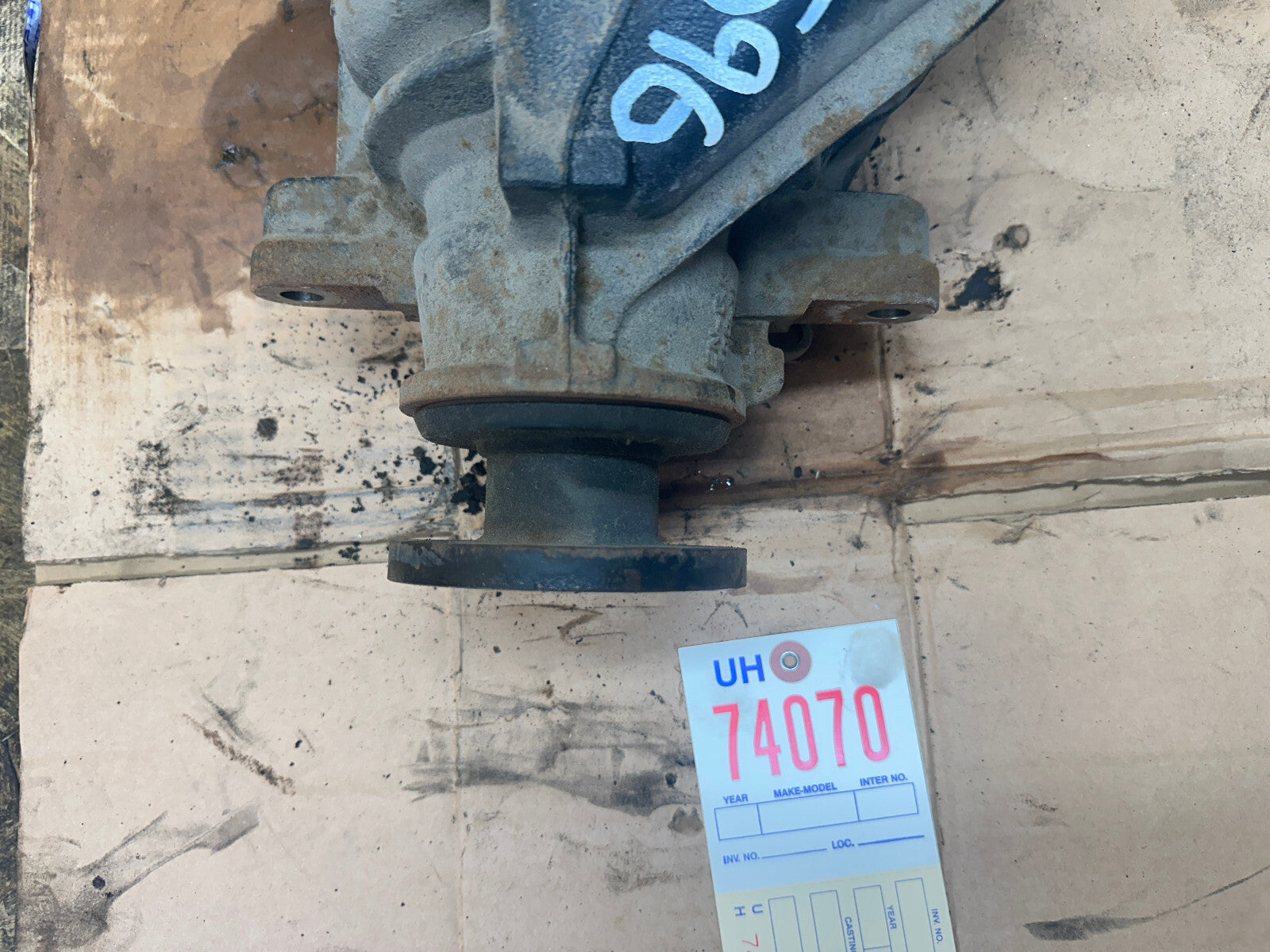 BMW 00-05 MANUAL E46 325xi REAR DIFFERENTIAL FINAL 3.23 DRIVE 7500782