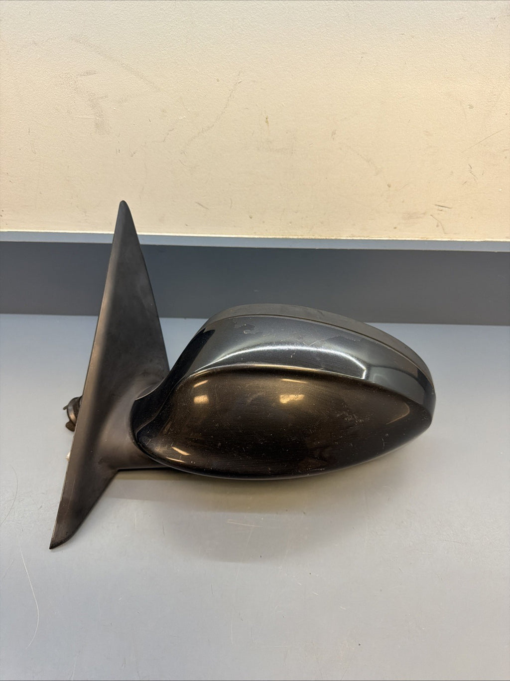 06-08 BMW E90 325i 330i 335i Left Driver Side Door Mirror Black 7075626 OEM