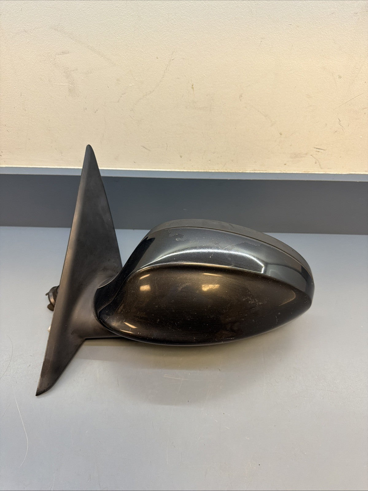 06-08 BMW E90 325i 330i 335i Left Driver Side Door Mirror Black 7075626 OEM