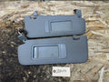 BMW 11-19 F25 X3 DRIVER AND PASSANGER SUN VISOR AND MICROPHONE SET LIGHT GRAY