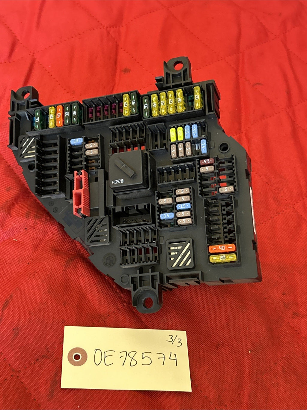 11-17 BMW F25 X3 XDrive28i N20 Rear Fuse Relay Junction Box 9259469