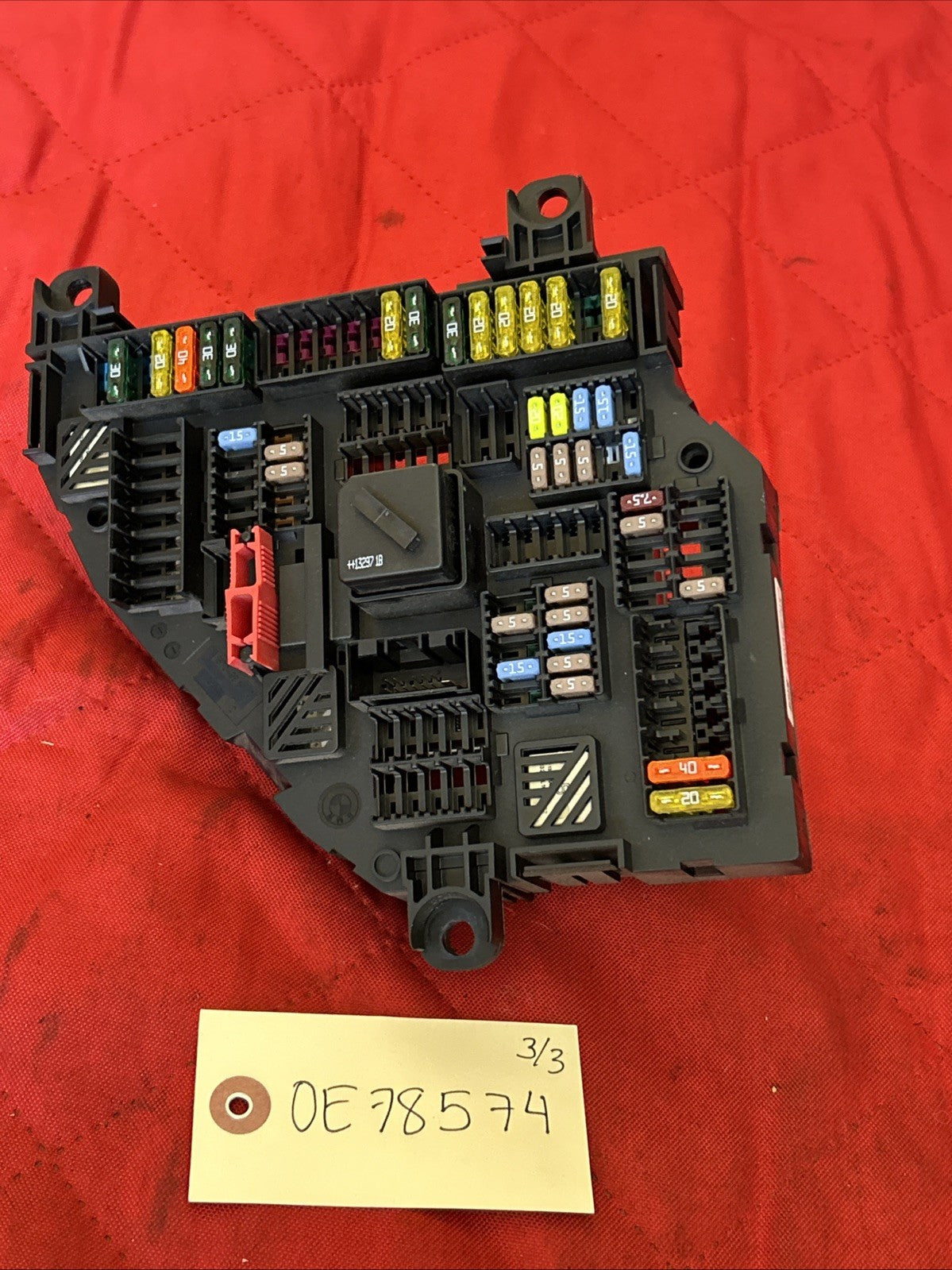 11-17 BMW F25 X3 XDrive28i N20 Rear Fuse Relay Junction Box 9259469