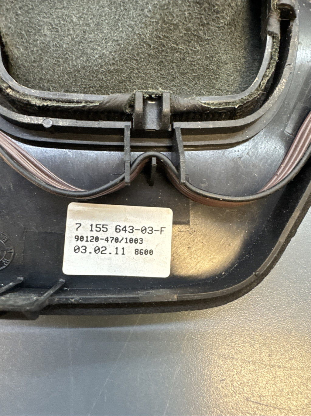 06-13 BMW 335i 335xi 328xi 328i E90 E92 E93 Gear Selector Shifter Boot 7155643