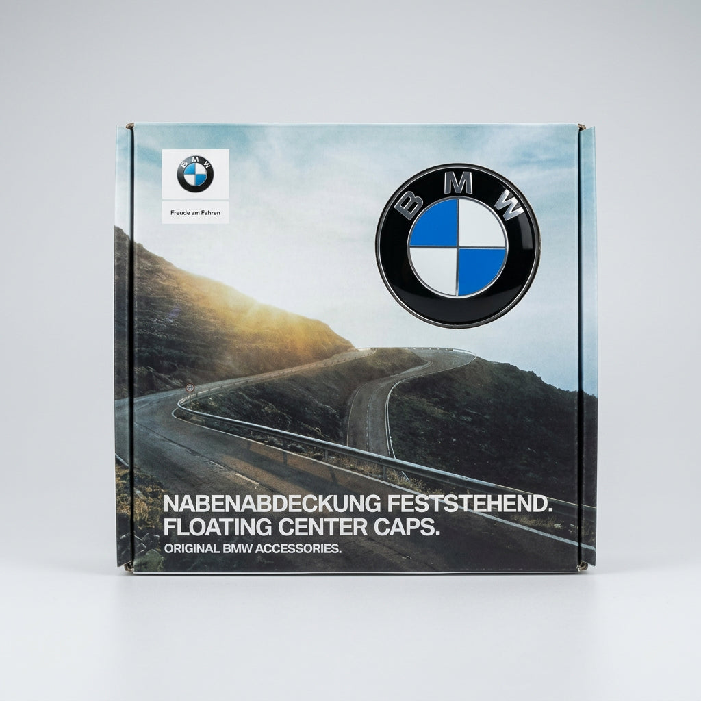 4pcs 68mm Car Floating Wheel Center Caps for BMW