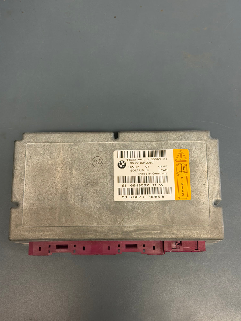 BMW E60 530i 2004 M54 Module Control 65776943087