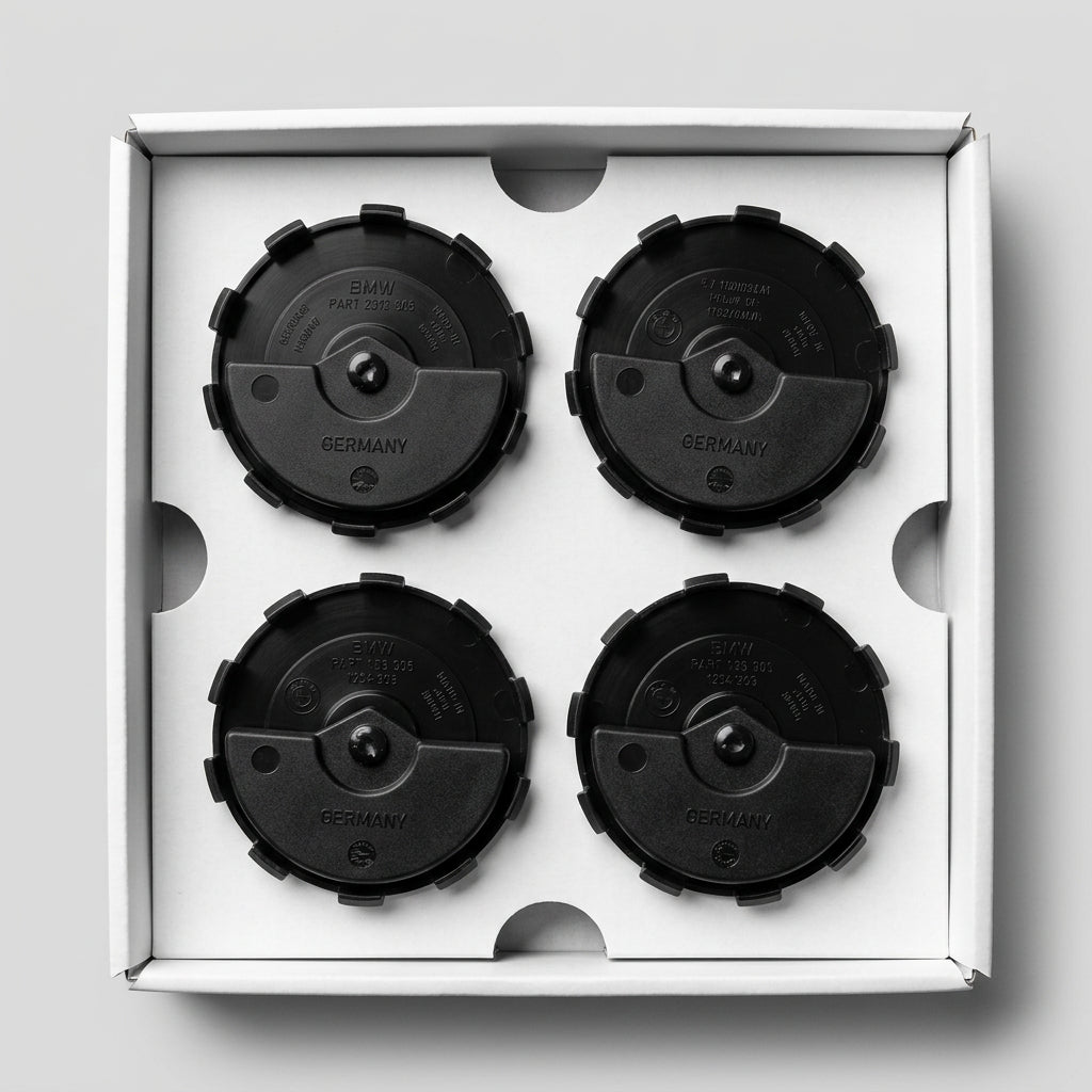 4pcs 68mm Car Floating Wheel Center Caps for BMW