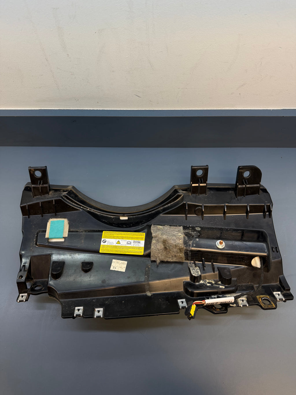 BMW E65 750i 2006 Dashboard Lower Knee Left 51457020772