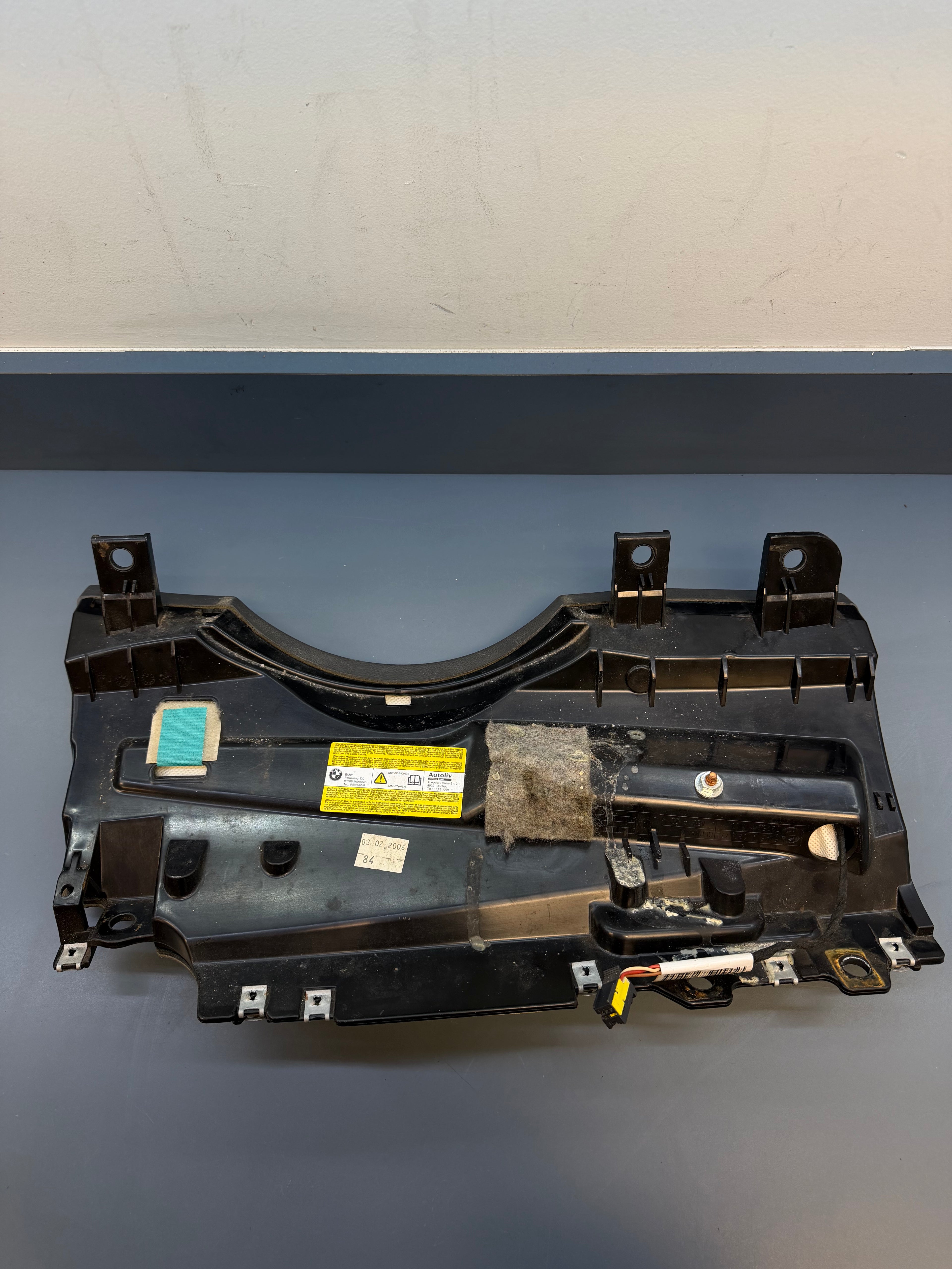 BMW E65 750i 2006 Dashboard Lower Knee Left 51457020772