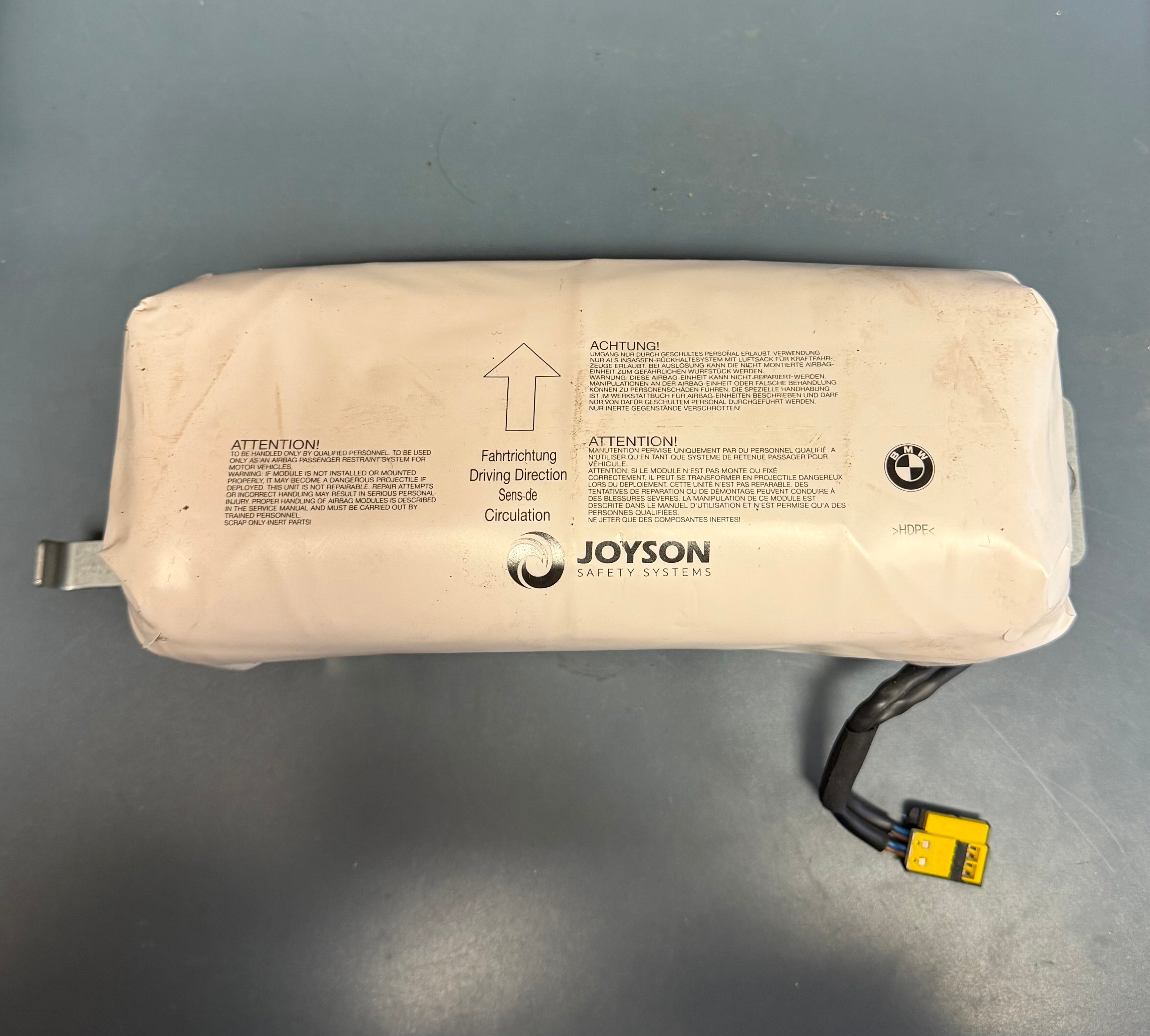 BMW E46 Passenger side Dashboard Airbag 33699894901