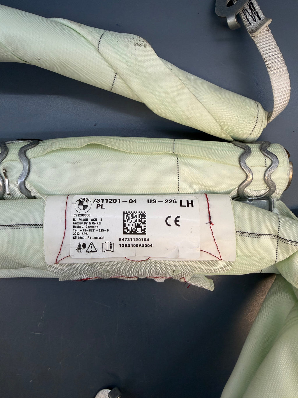 BMW F30 Left side Curtain Airbag 7311201-04