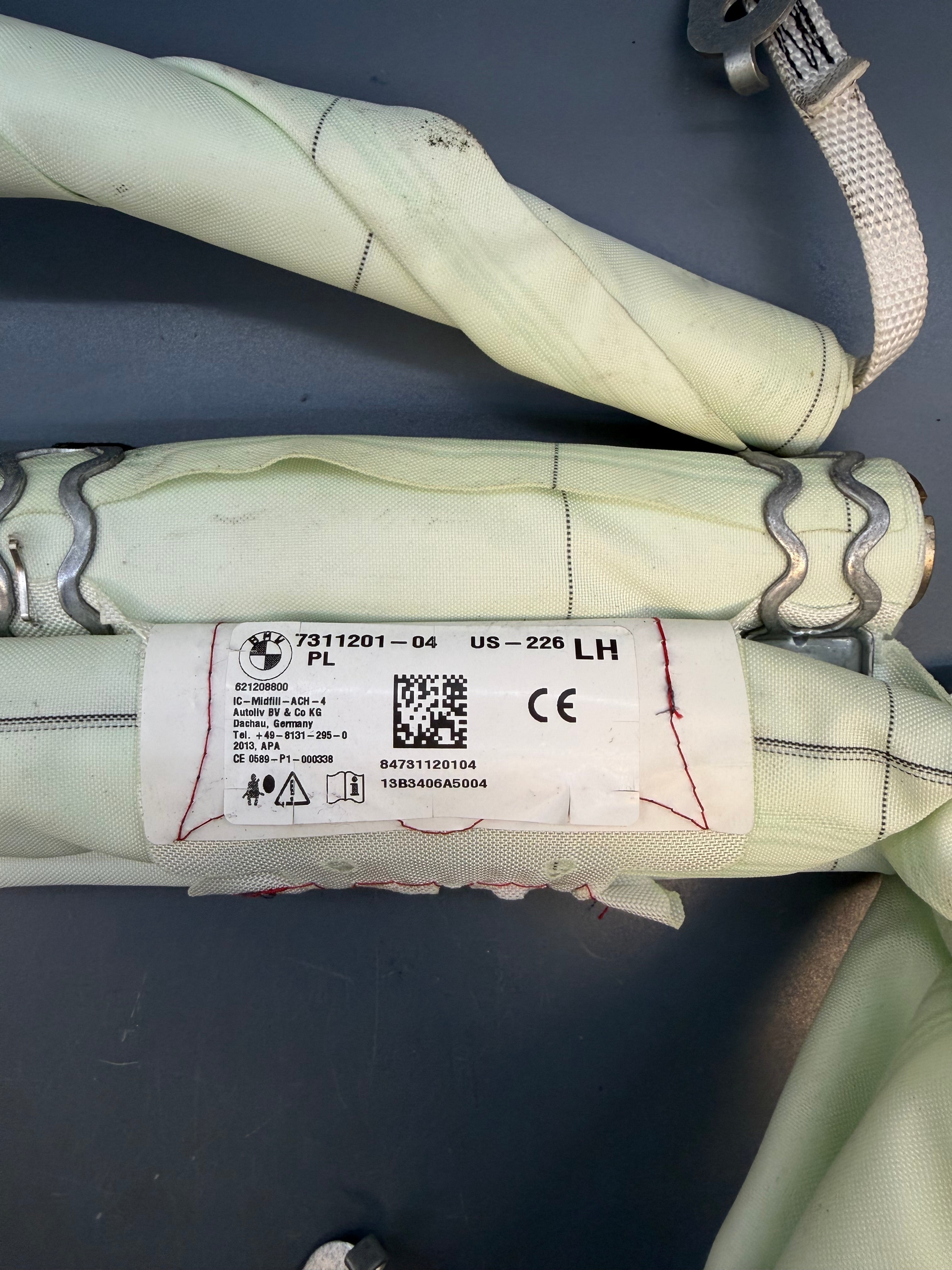BMW F30 Left side Curtain Airbag 7311201-04