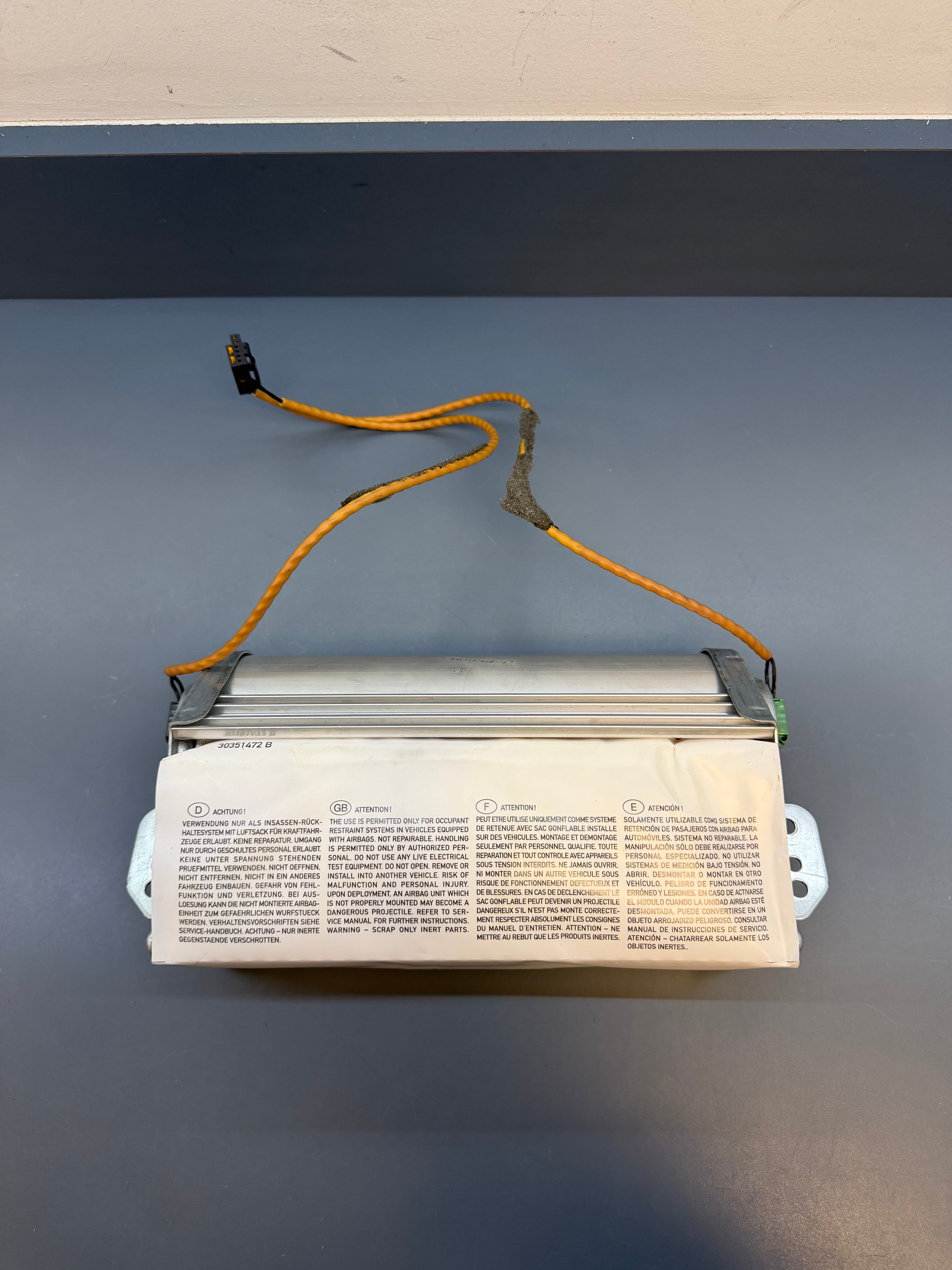 BMW E83 Dashboard Airbag