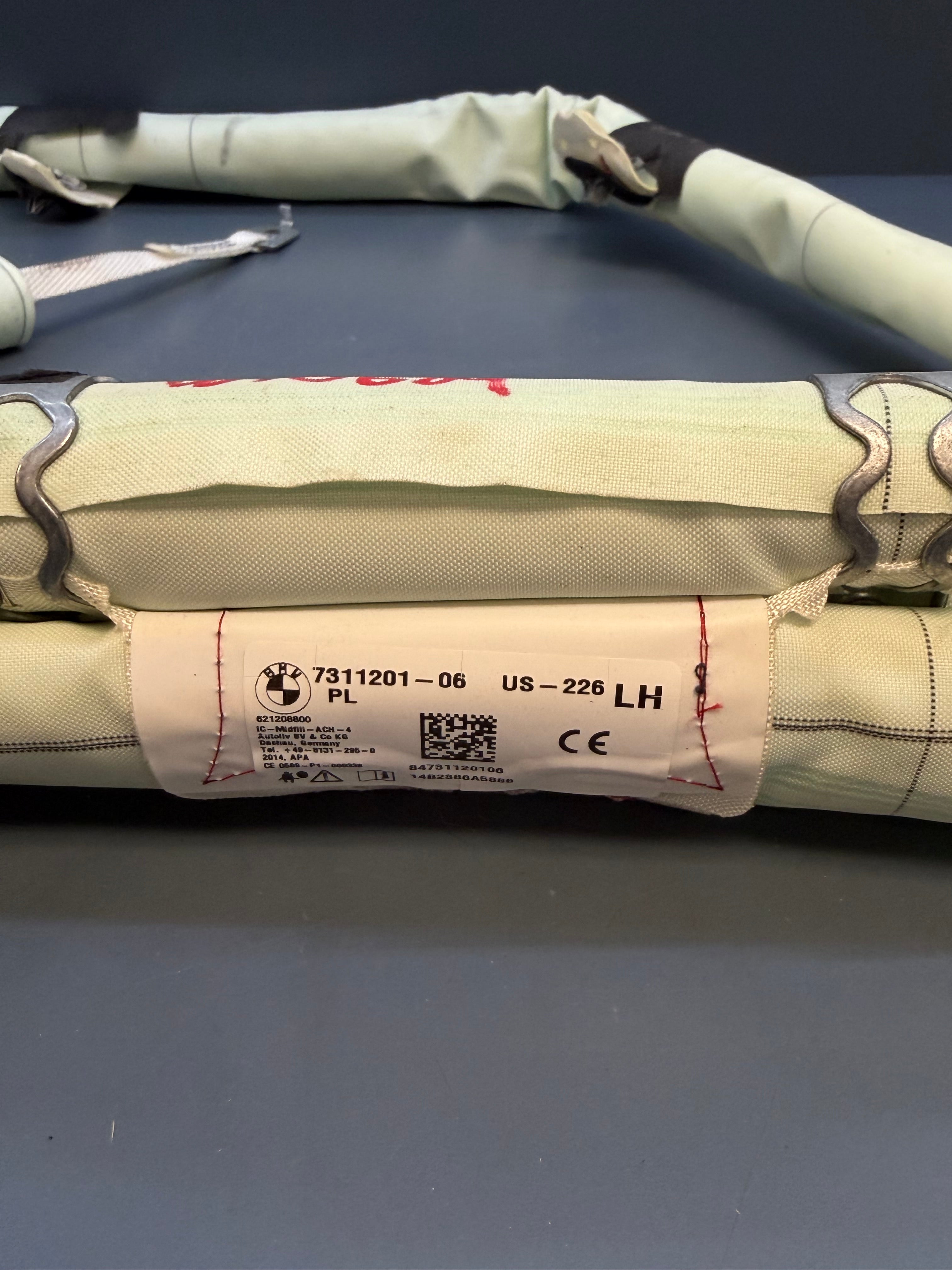 BMW F30 Left side Curtain Airbag 7311201-06