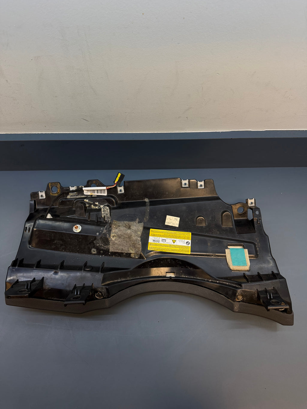 BMW E65 750i 2006 Dashboard Lower Knee Left 51457020772