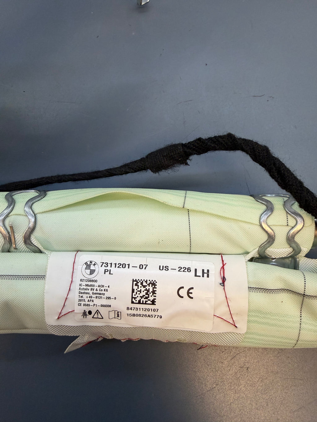 BMW F30 2015 Left driver side curtain Airbag 7311201