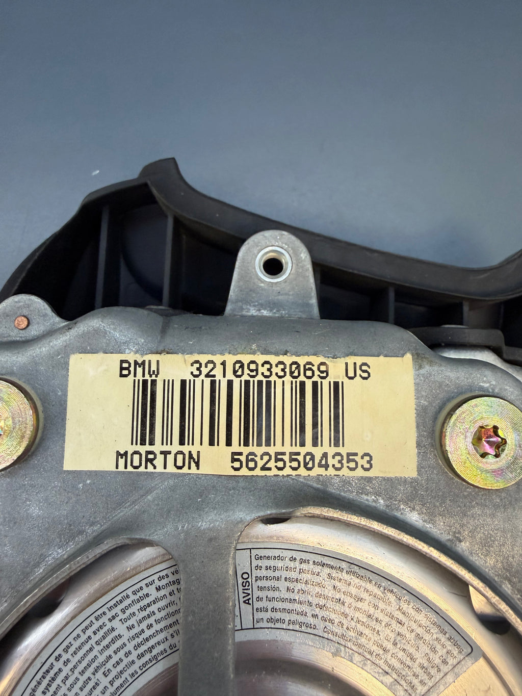 BMW Z3 Steering Wheel Airbag 3210933069