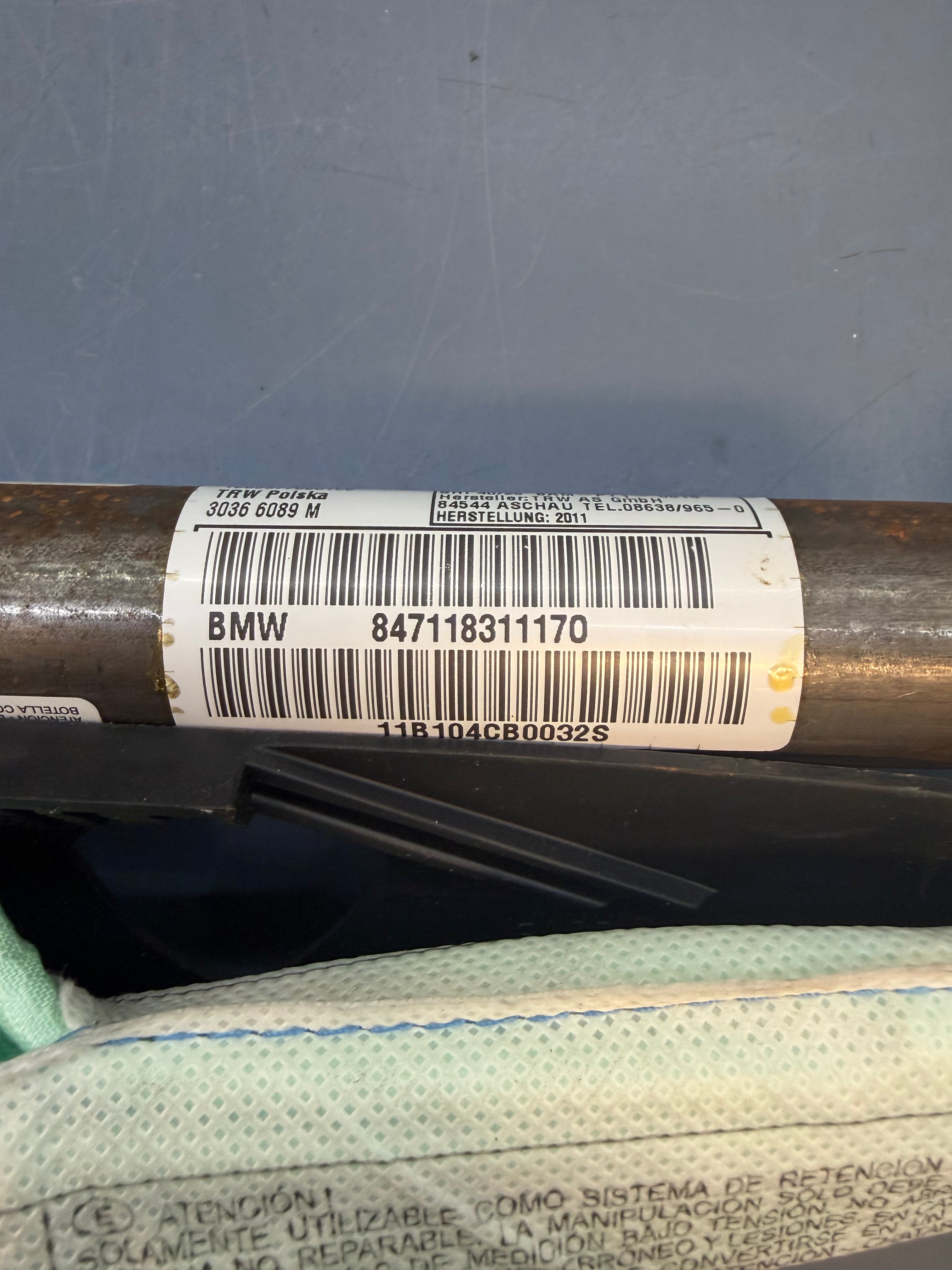 BMW E92 2004 Left driver side Curtain Airbag 847118311170