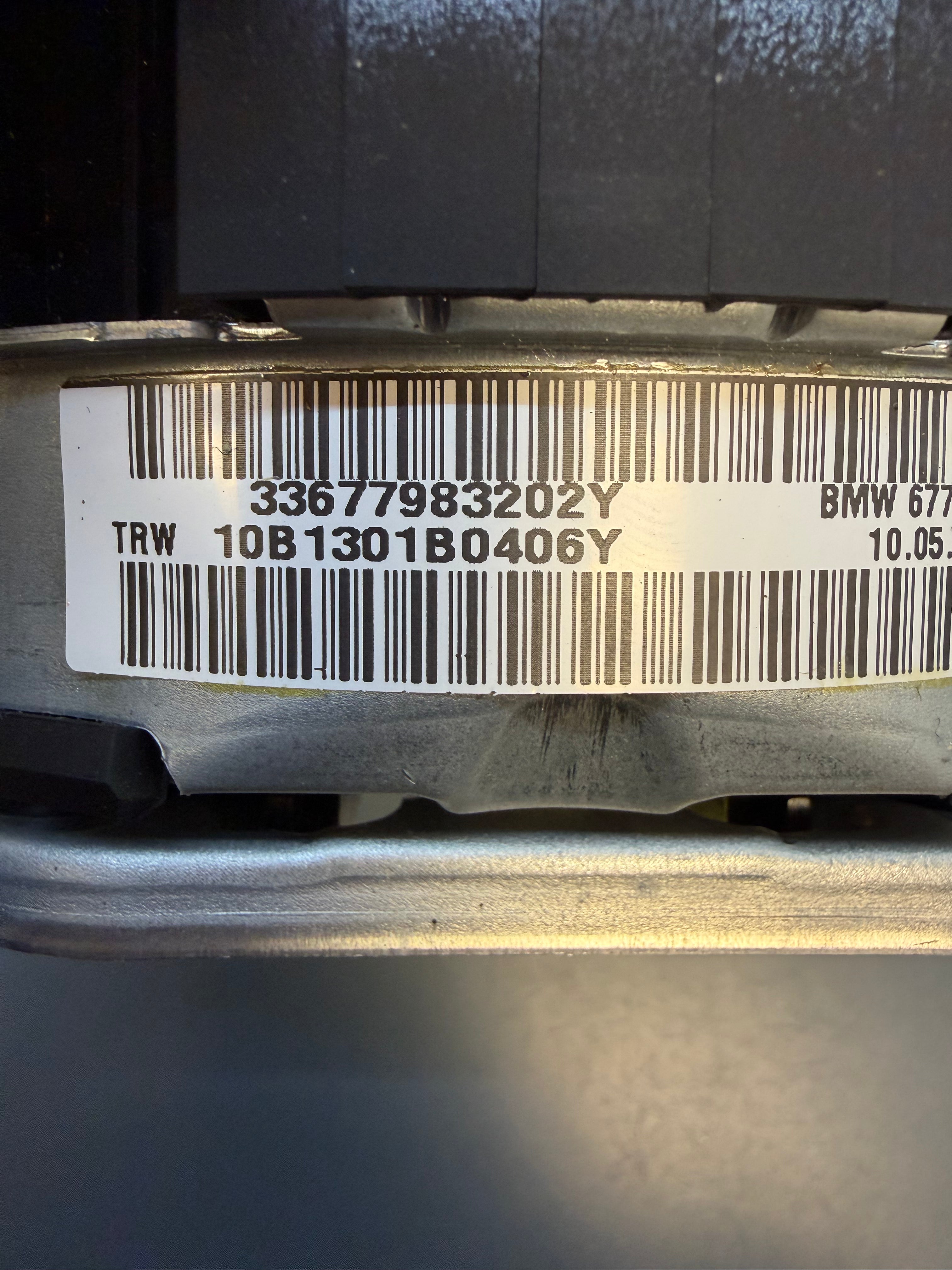 BMW E90 Steering Wheel Airbag 33677983202