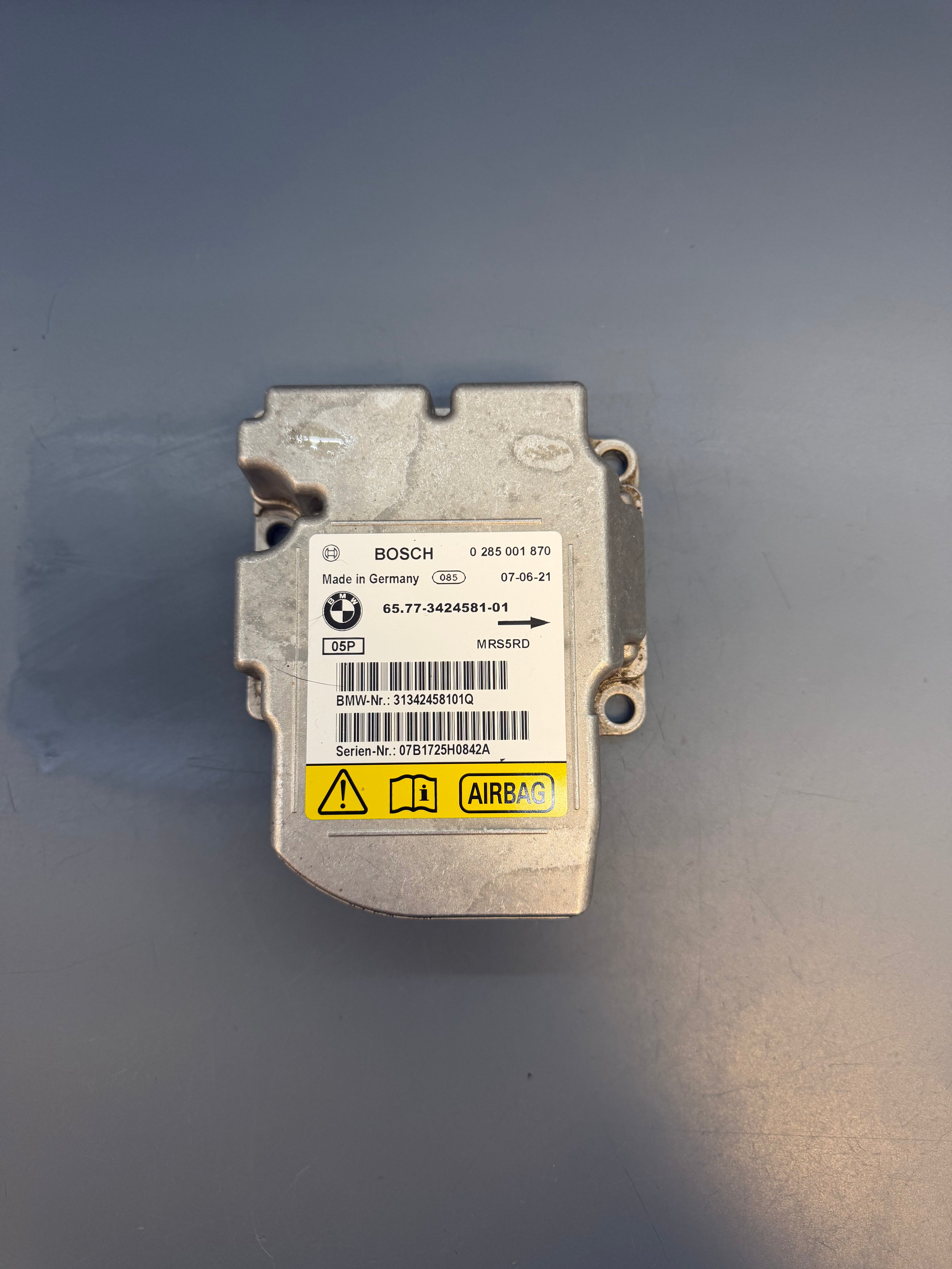BMW E83 X3 2007 Control Module Airbag 65773424581