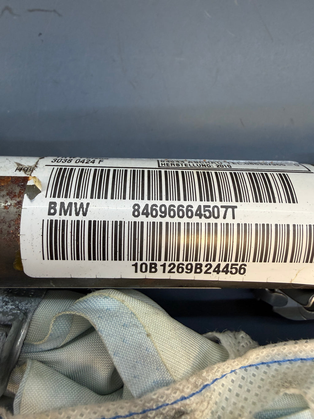 BMW E90 Left driver side curtain Airbag 84696664507T