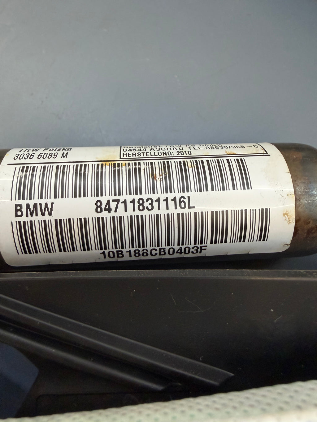 BMW E92 Left driver side Curtain Airbag 84711831116L