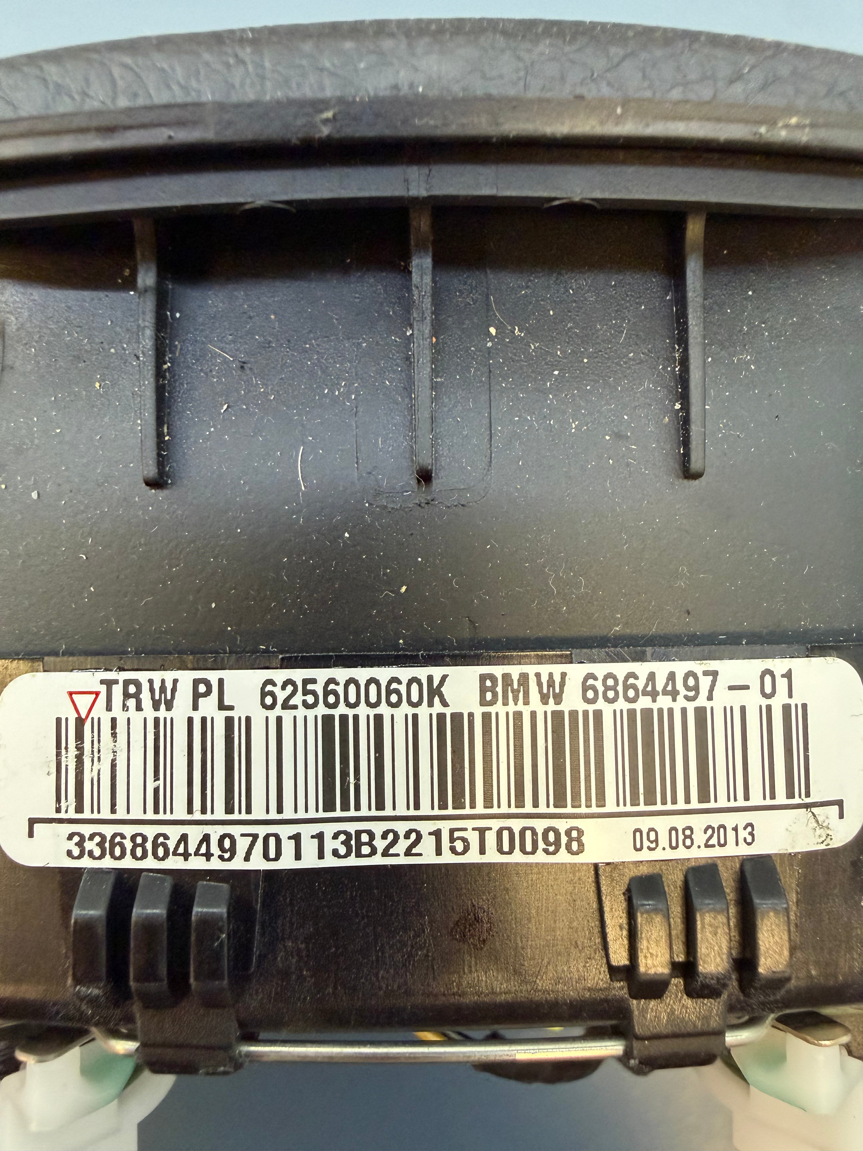BMW F30 2013 Steering Wheel Airbag 6864497-01