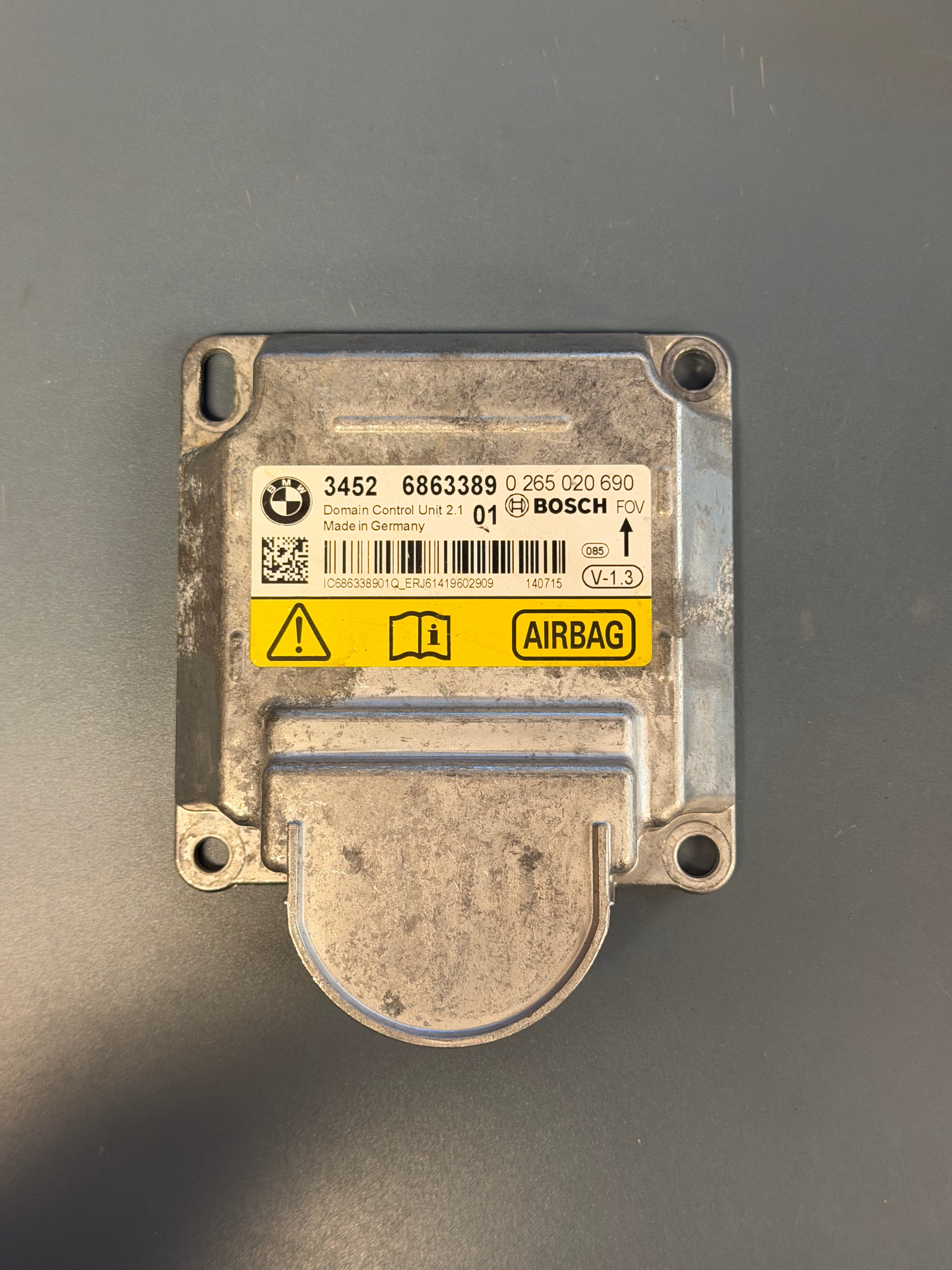Airbag Control Module F31 6863389
