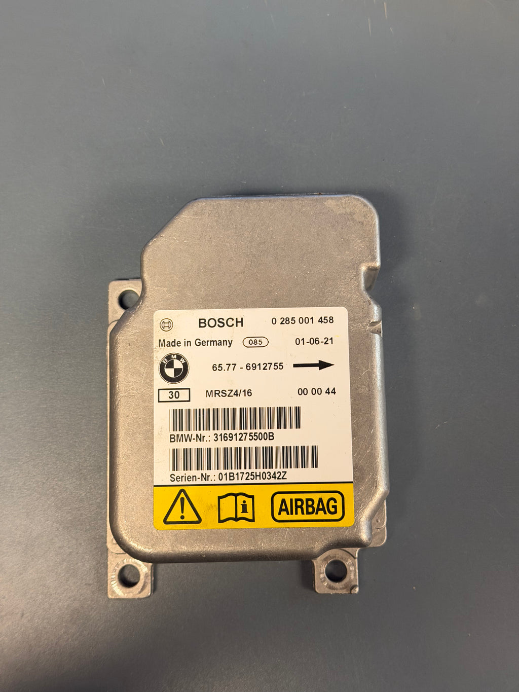 Airbag Control Module E46  6912755