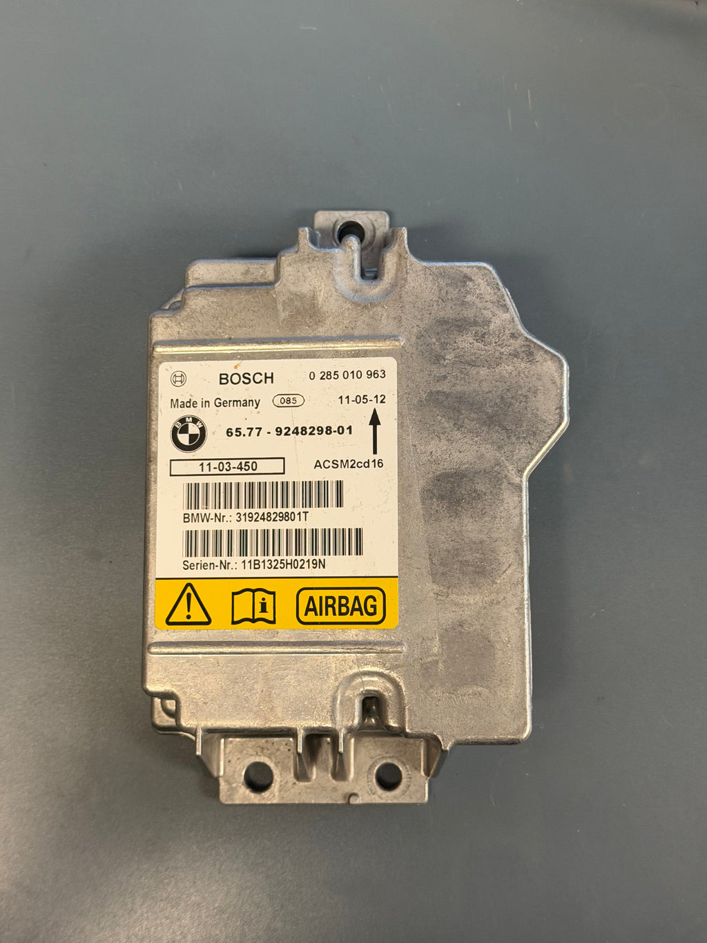 Airbag Control Module E93 6577 9248298-01