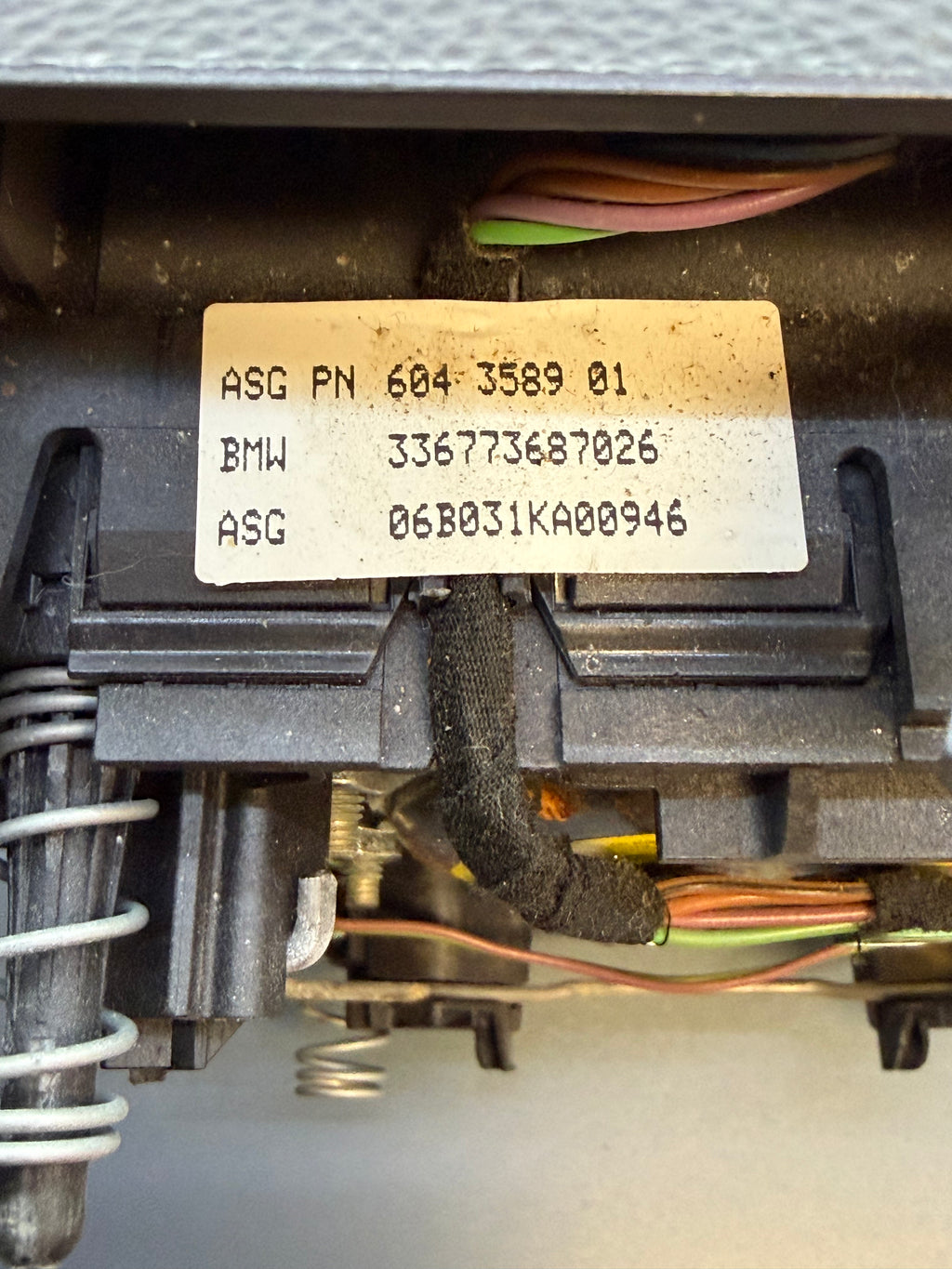 BMW E65 Steering Wheel Airbag 336773687026