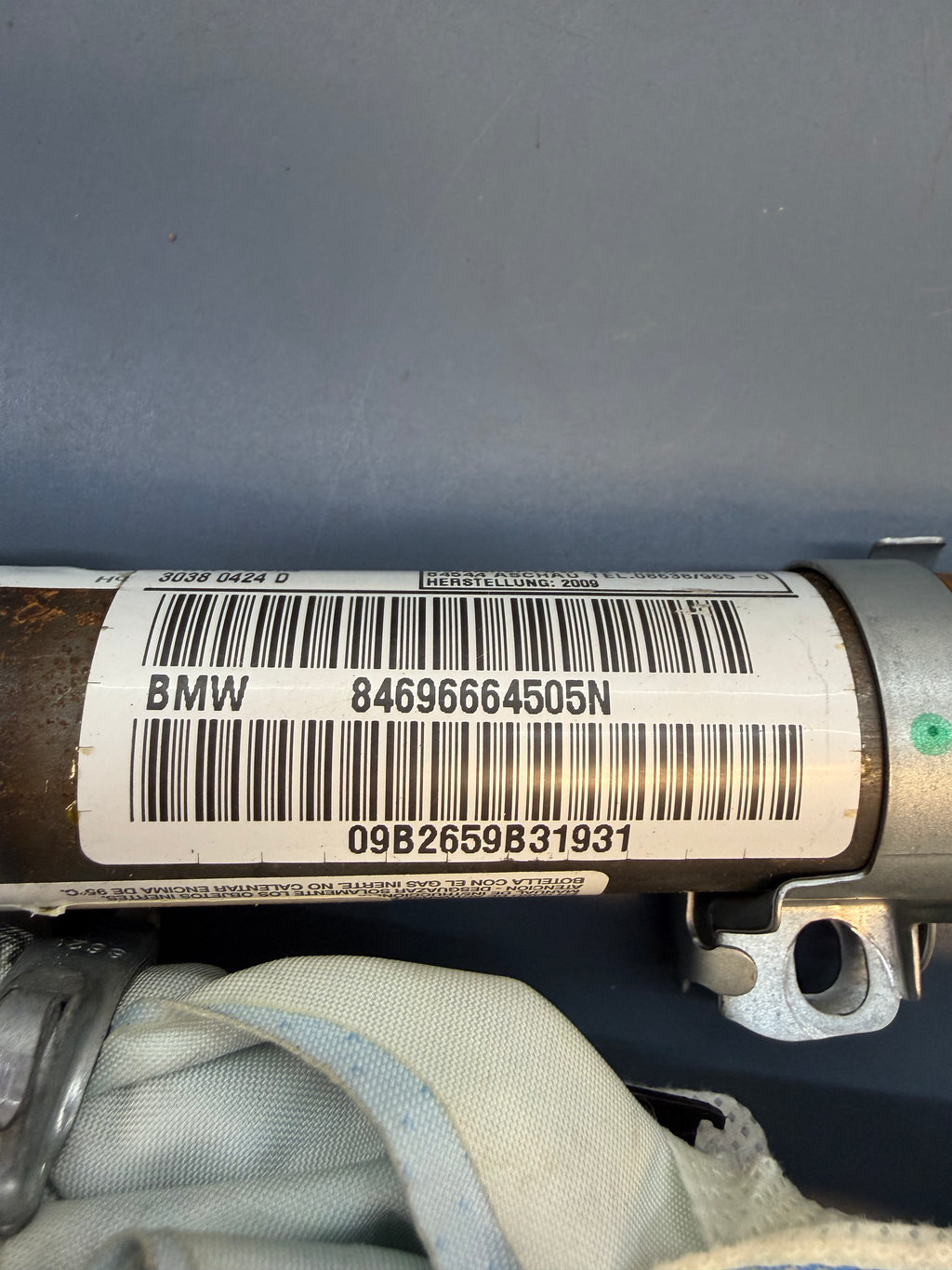 BMW E90 Left side Curtain Airbag 84696664505N