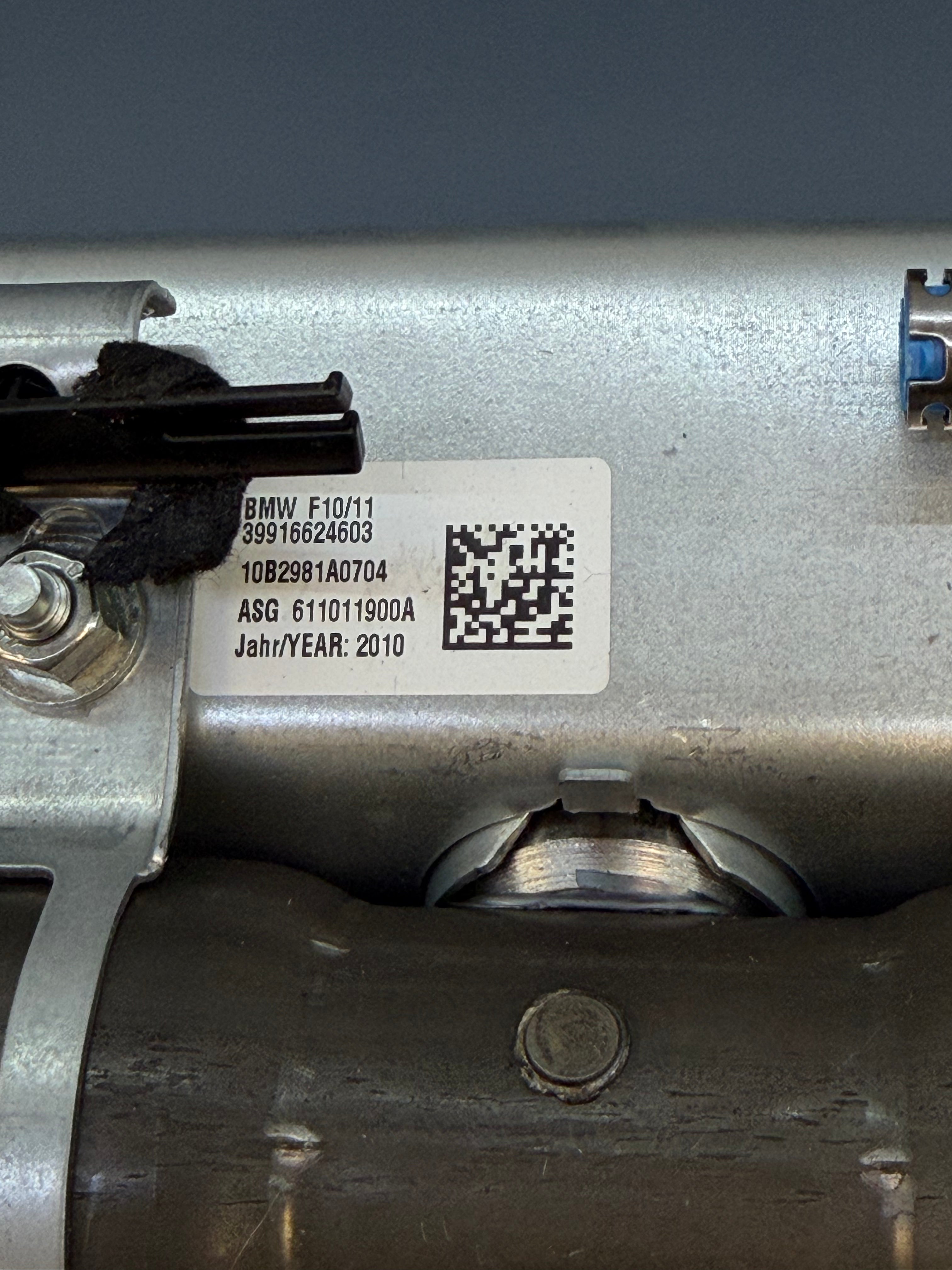 BMW F10 Right side Knees Airbag 39916624603